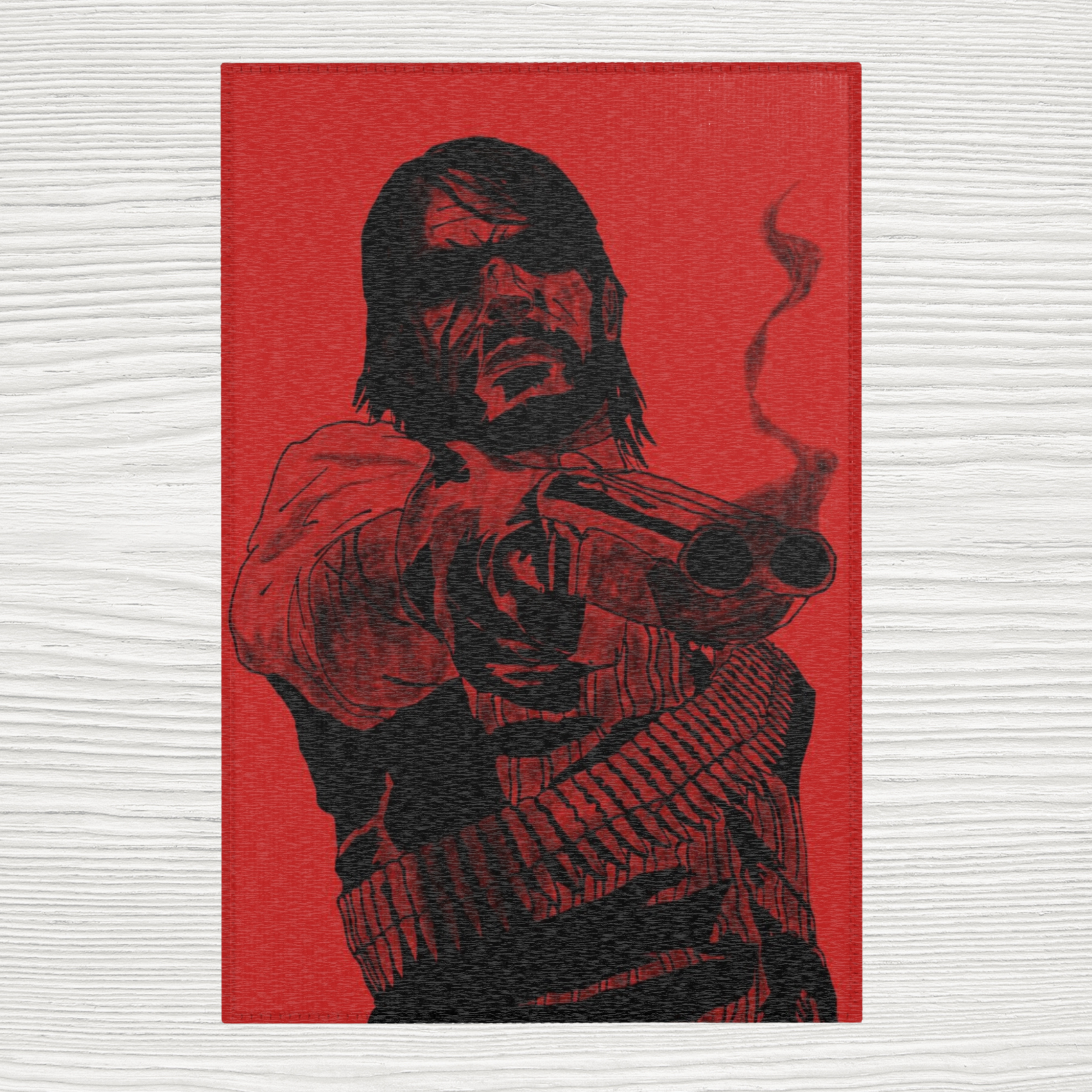 Bloodshot Outlaw Rug