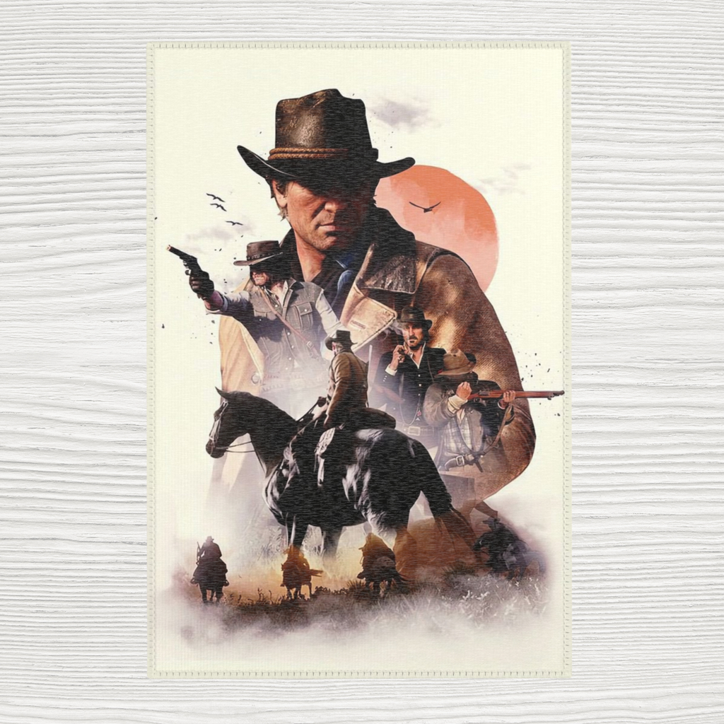 Riders of the Frontier Rug