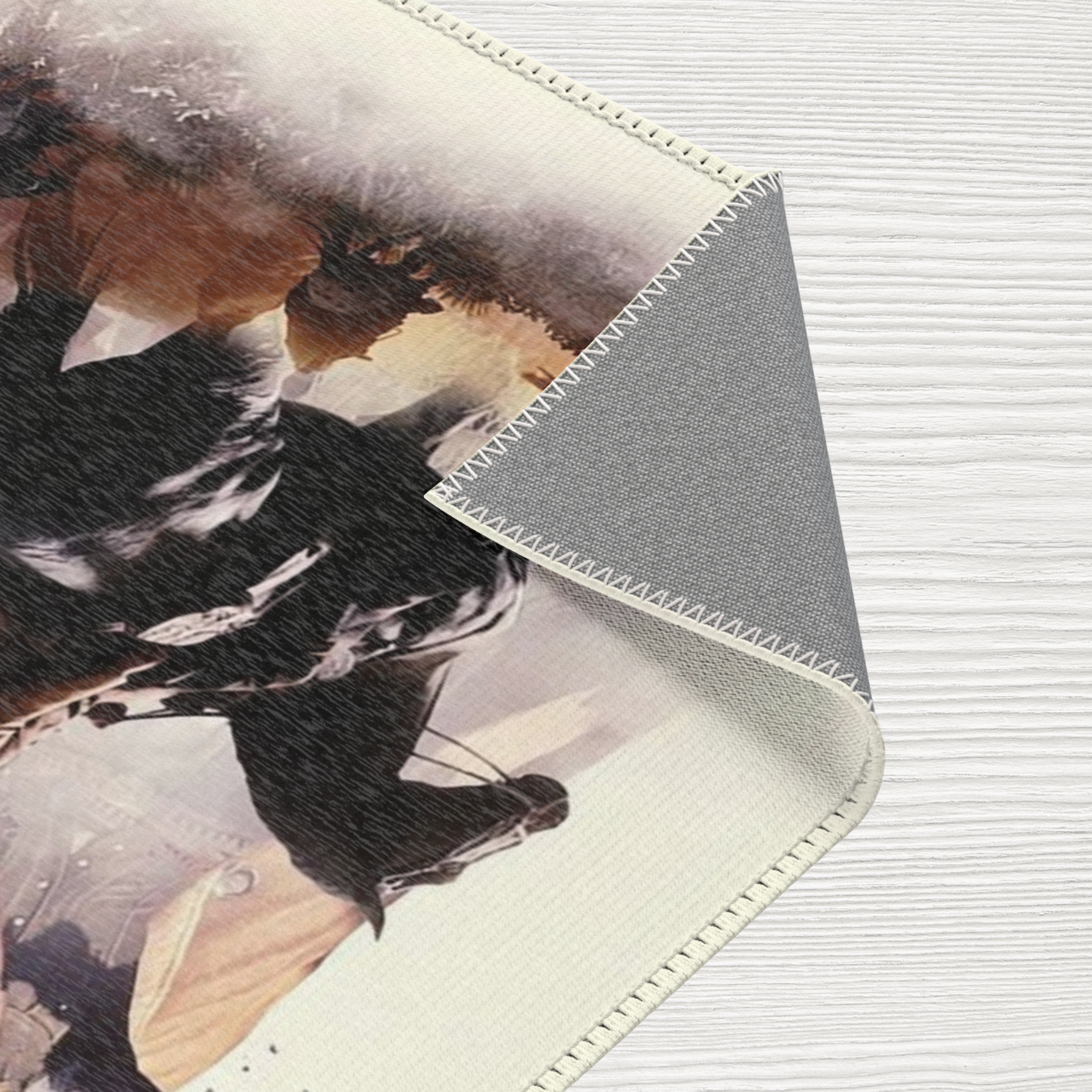 Riders of the Frontier Rug